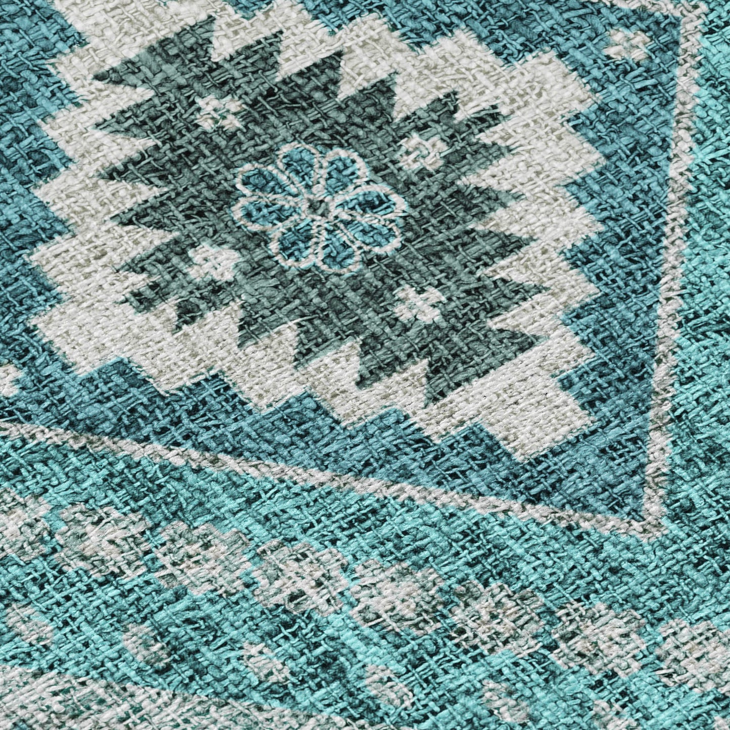 Machine Made Portico PO5 Teal - Dalyn Rugs