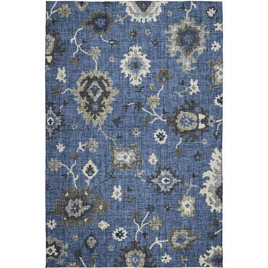 Machine Made Portico PO6 Blue - Dalyn Rugs