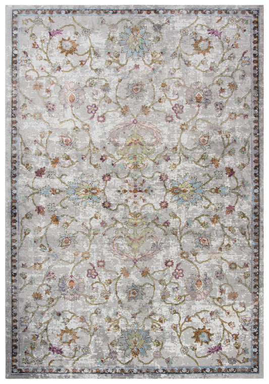 Princeton PRI103 Beige/Cream Machine-Made Rug - Rizzy