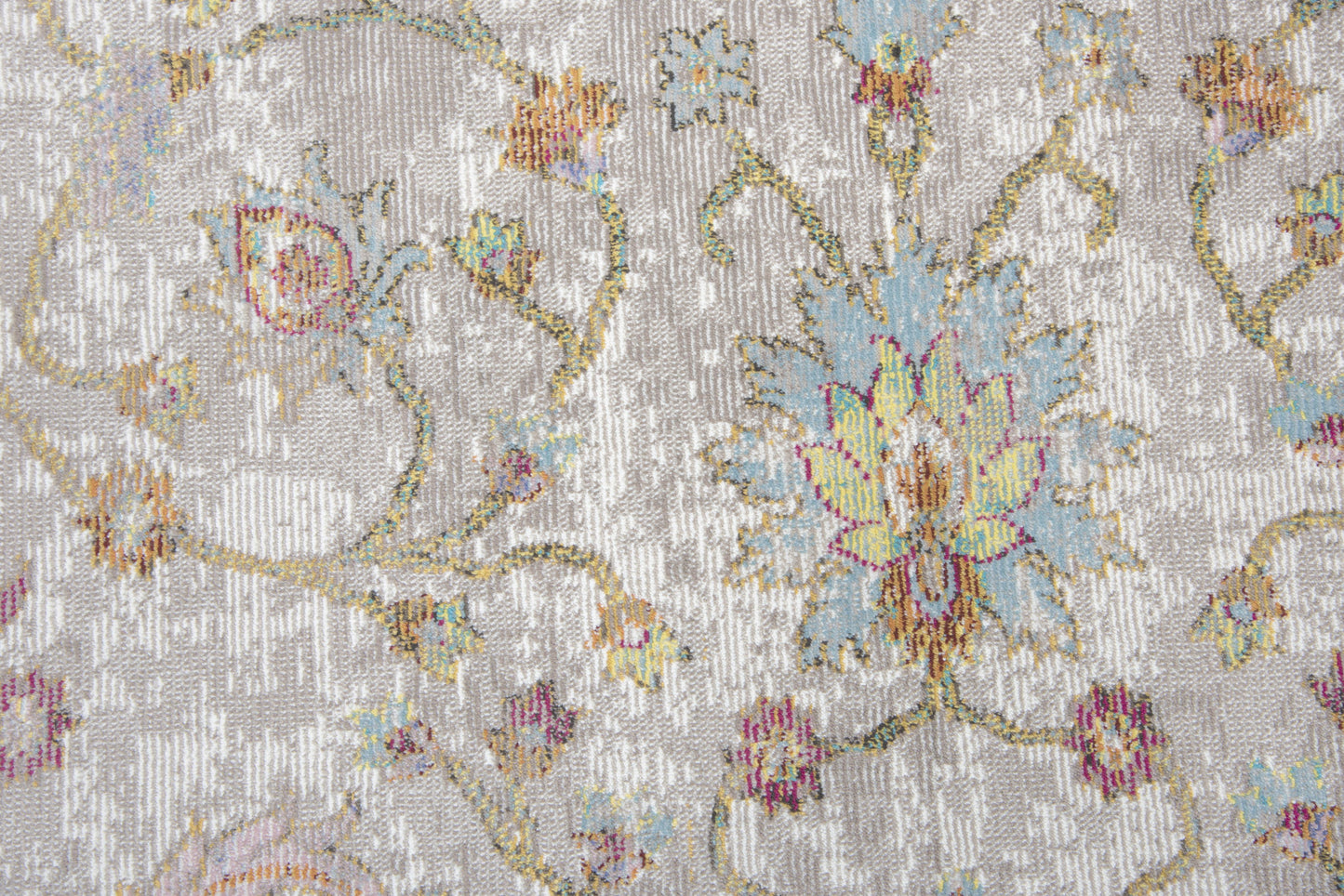 Princeton PRI103 Beige/Cream Machine-Made Rug - Rizzy