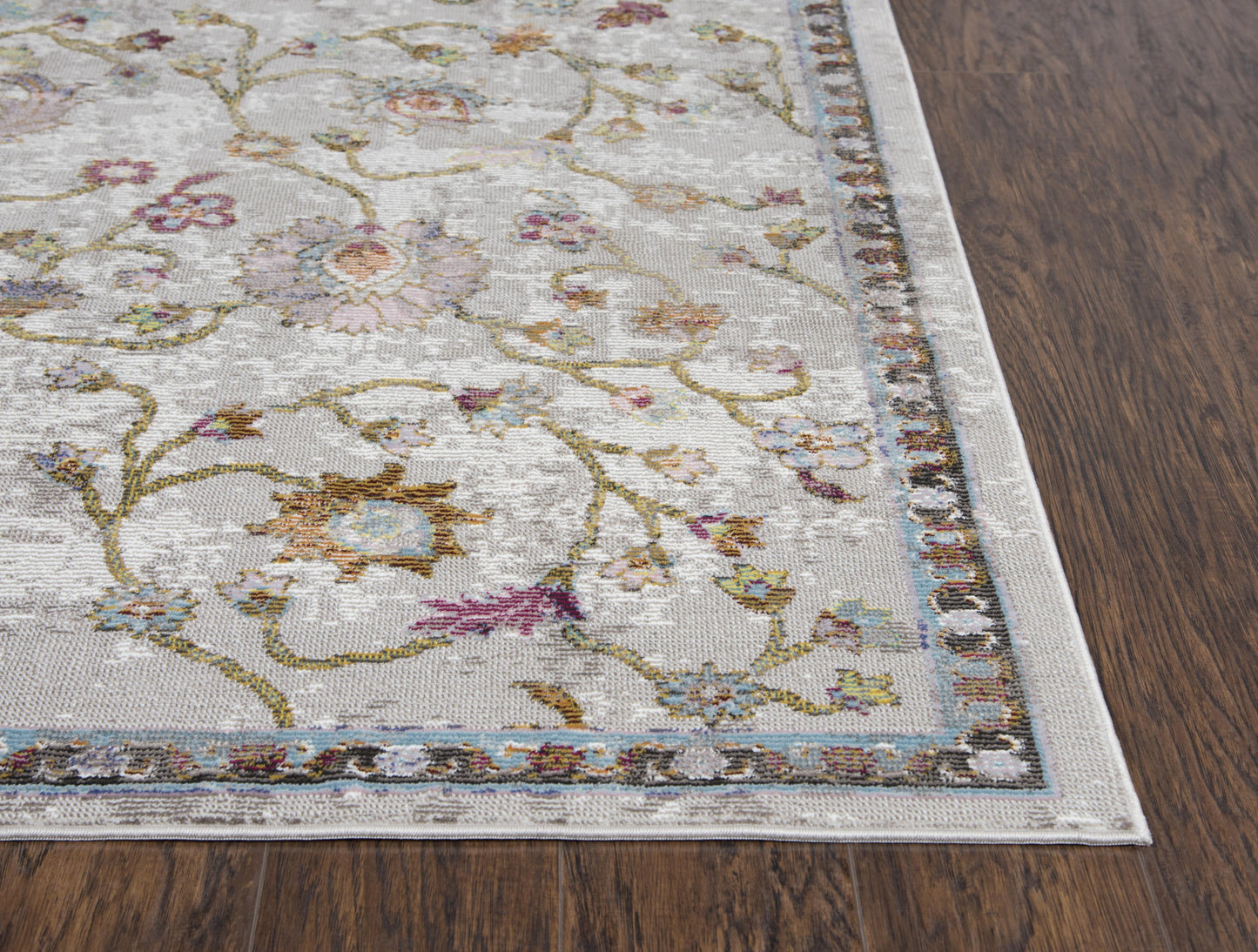 Princeton PRI103 Beige/Cream Machine-Made Rug - Rizzy
