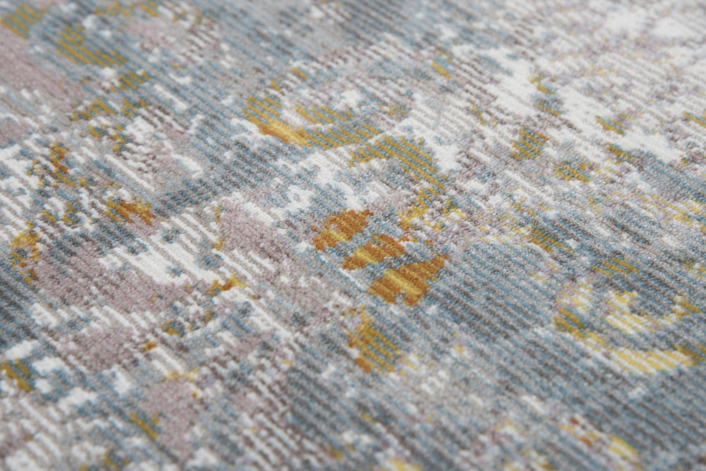Princeton PRI106 Blue/Gray Machine-Made Rug - Rizzy