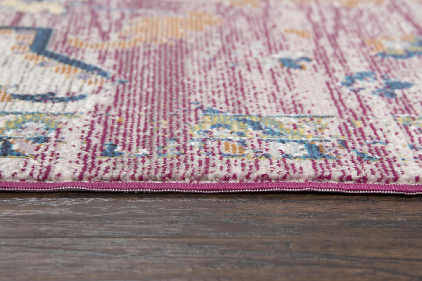 Princeton PRI109 Blue/Gray Machine-Made Rug - Rizzy