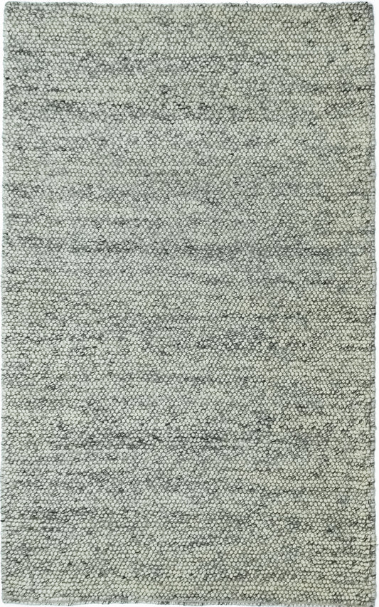 Pave 8502 Ivory Grey Cornerstone Hand Knotted Area Rug - KAS