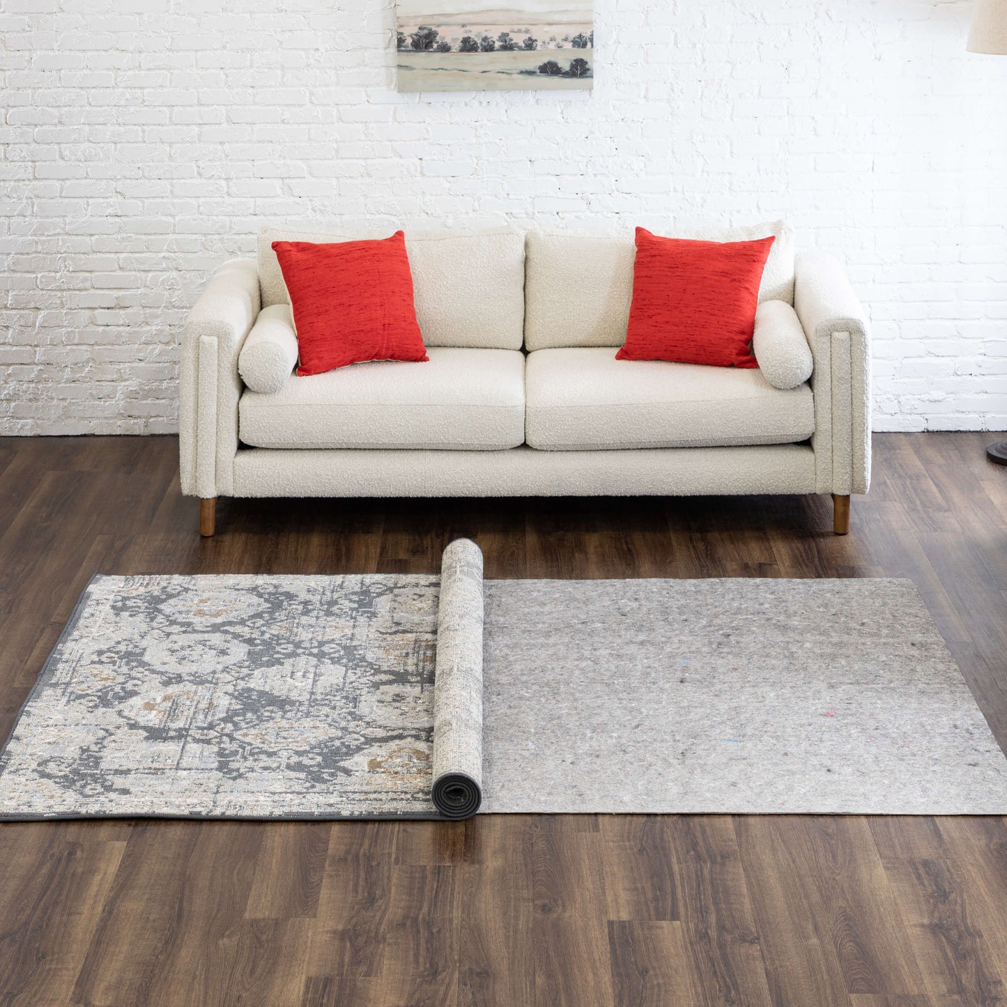 Mohawk Home Pet Proof Rug Pad Grey Rug Pad