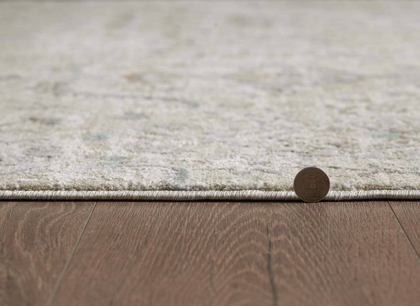 Peyton 4007 Light Moss Rania Machine Woven Performance Area Rug - KAS