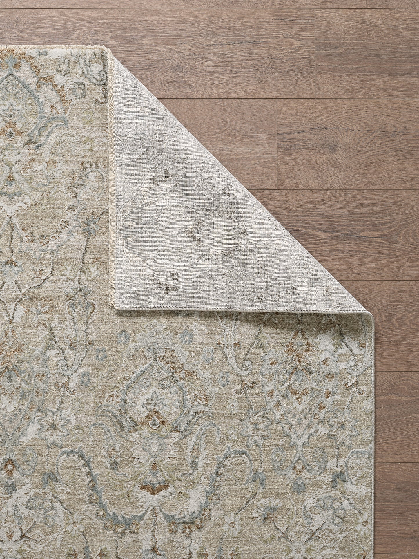 Peyton 4007 Light Moss Rania Machine Woven Performance Area Rug - KAS