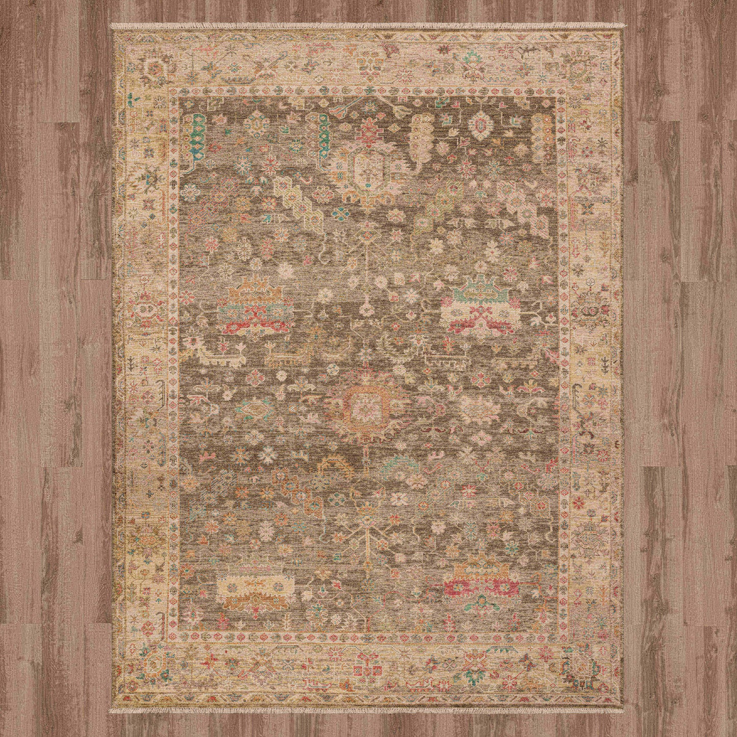Prasann Charcoal Area Rug - Karastan