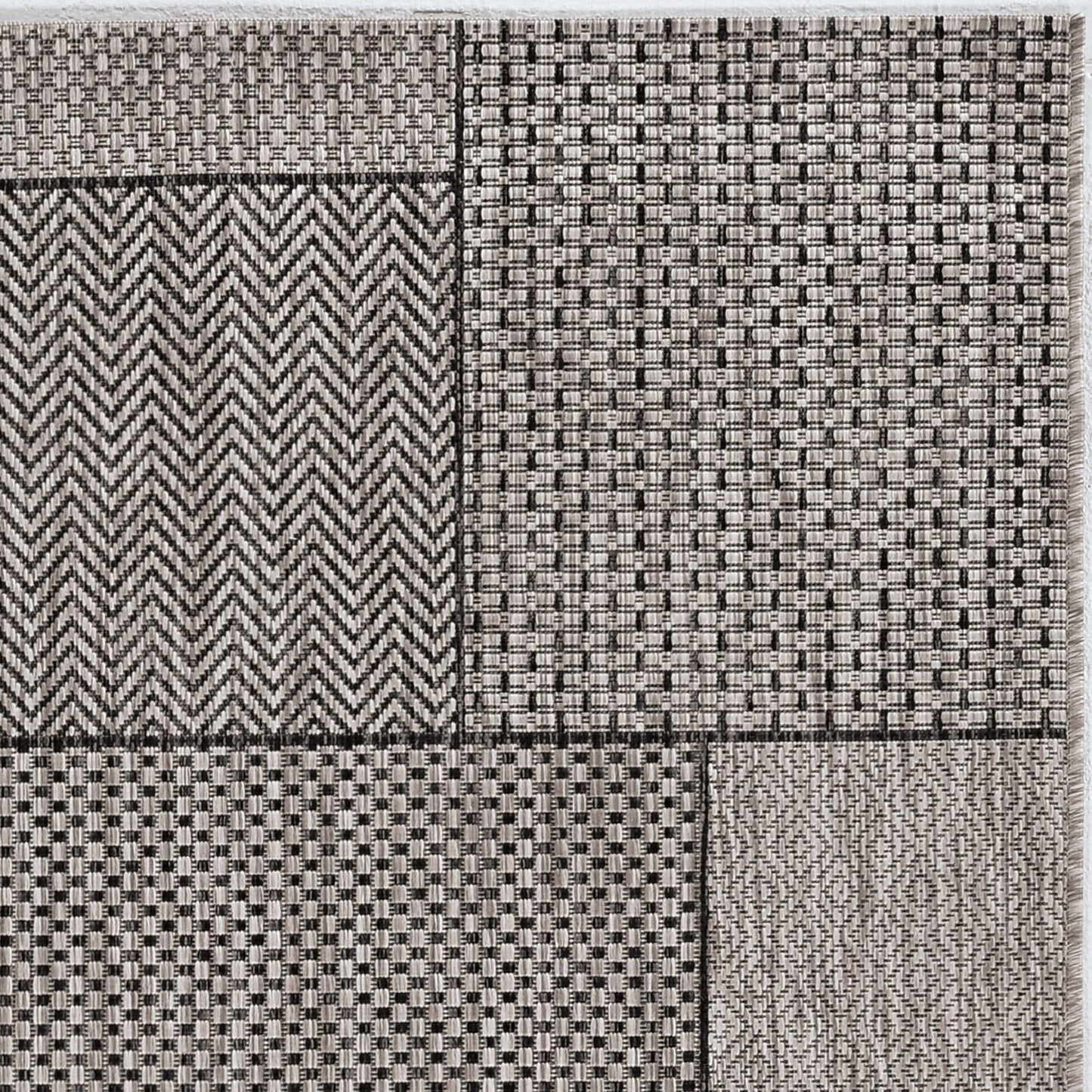 Provo 5769 Grey Gates Machine Woven Performance Area Rug - KAS