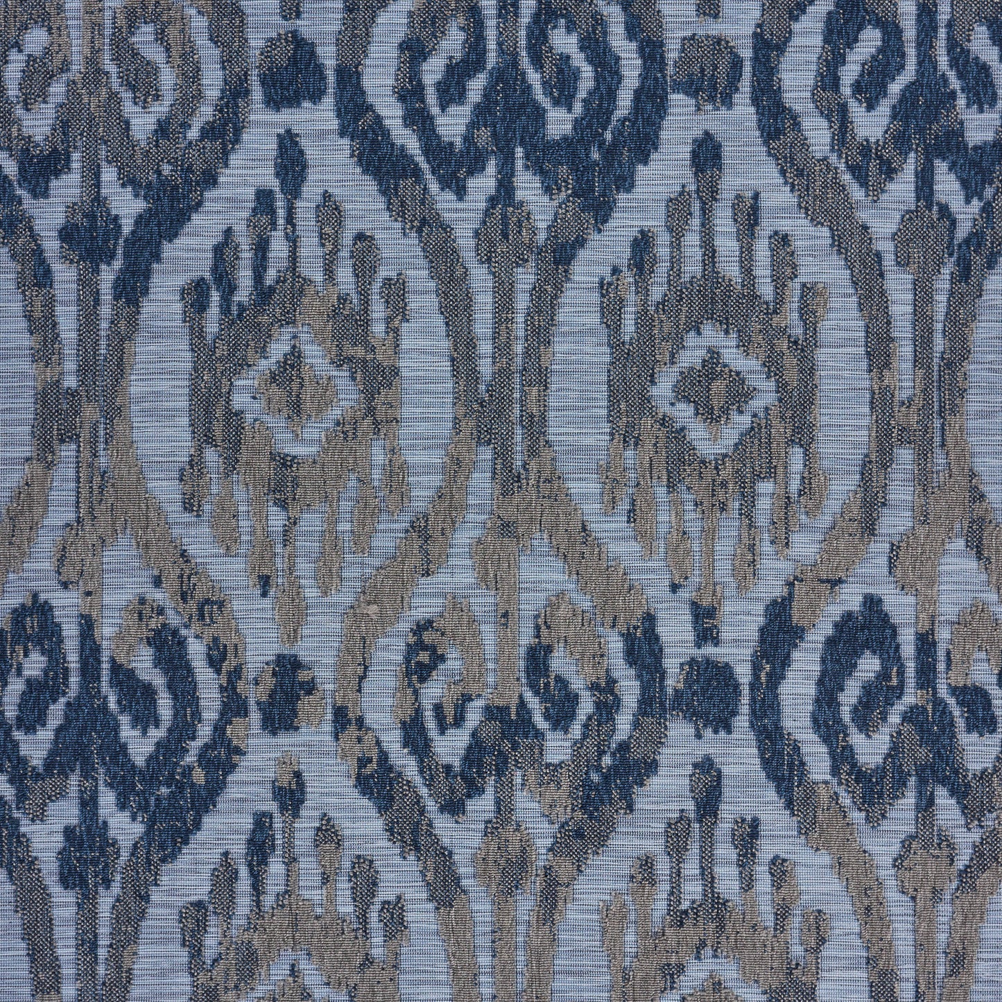 Retreat-81603 Contemporary Power-Loomed Blue Polypropylene Indoor/Outdoor Area Rug - LR Home