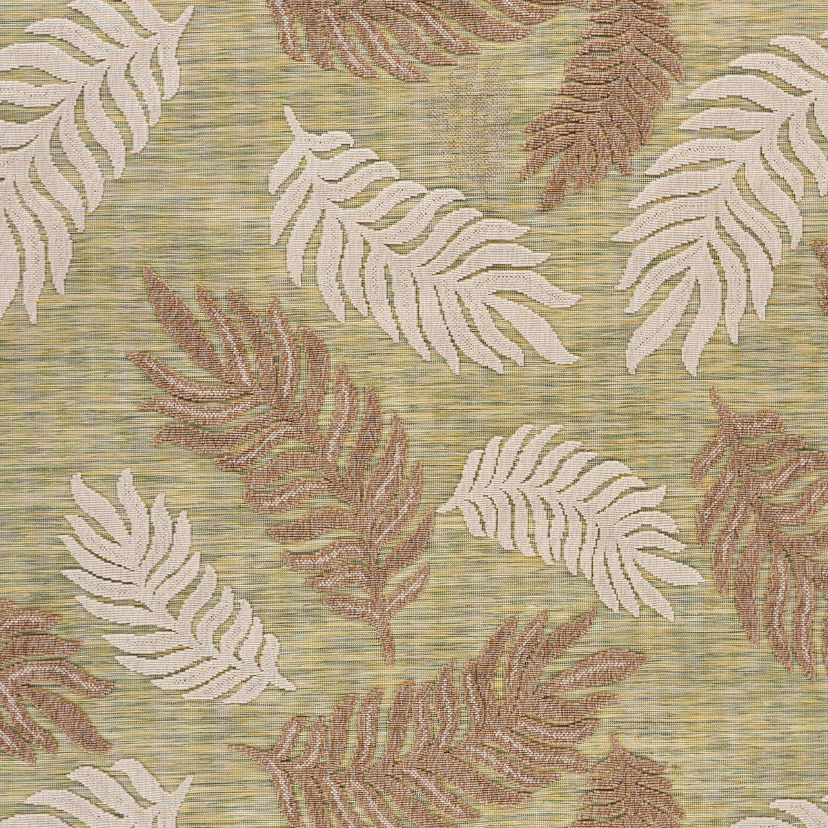 Tropical Leaf Botanical Indoor/Outdoor Rug - lifestyle view