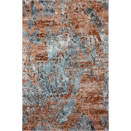 Industrial Splash Revolution Area Rug - Silo view