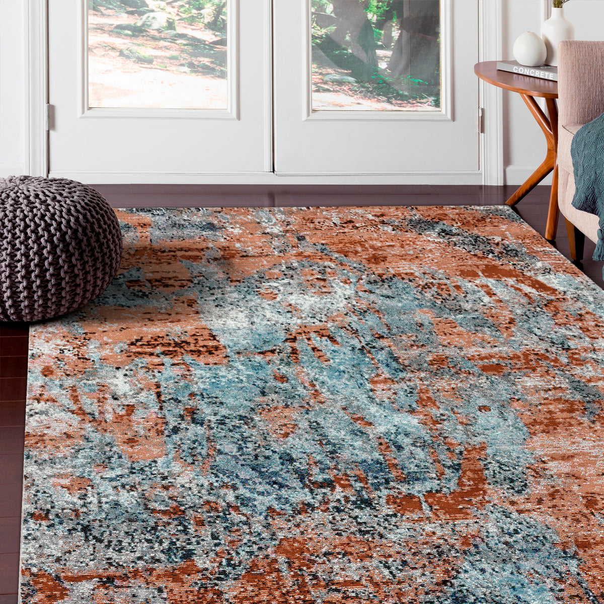 Industrial Splash Revolution Area Rug - lifestyle view 2