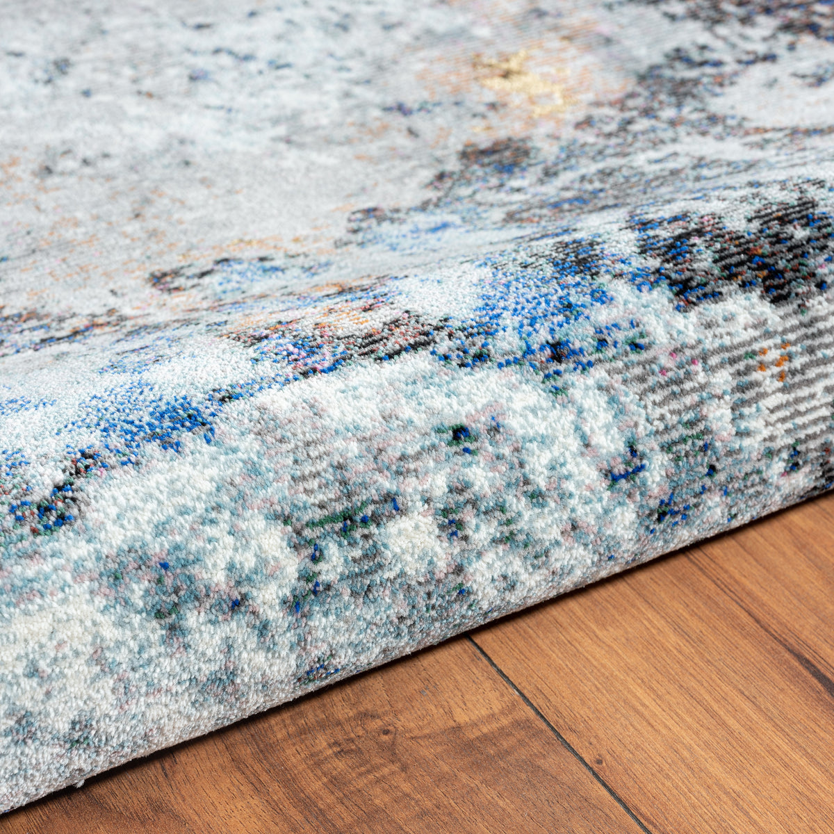 Americana Dreams Abstract Revolution Area Rug - corner view