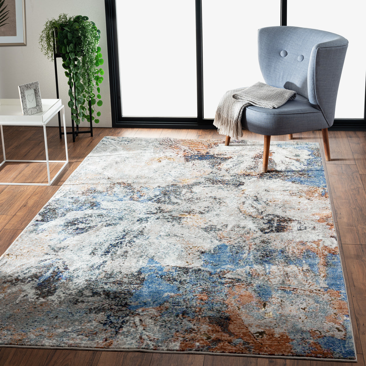 Americana Dreams Abstract Revolution Area Rug - color swatch