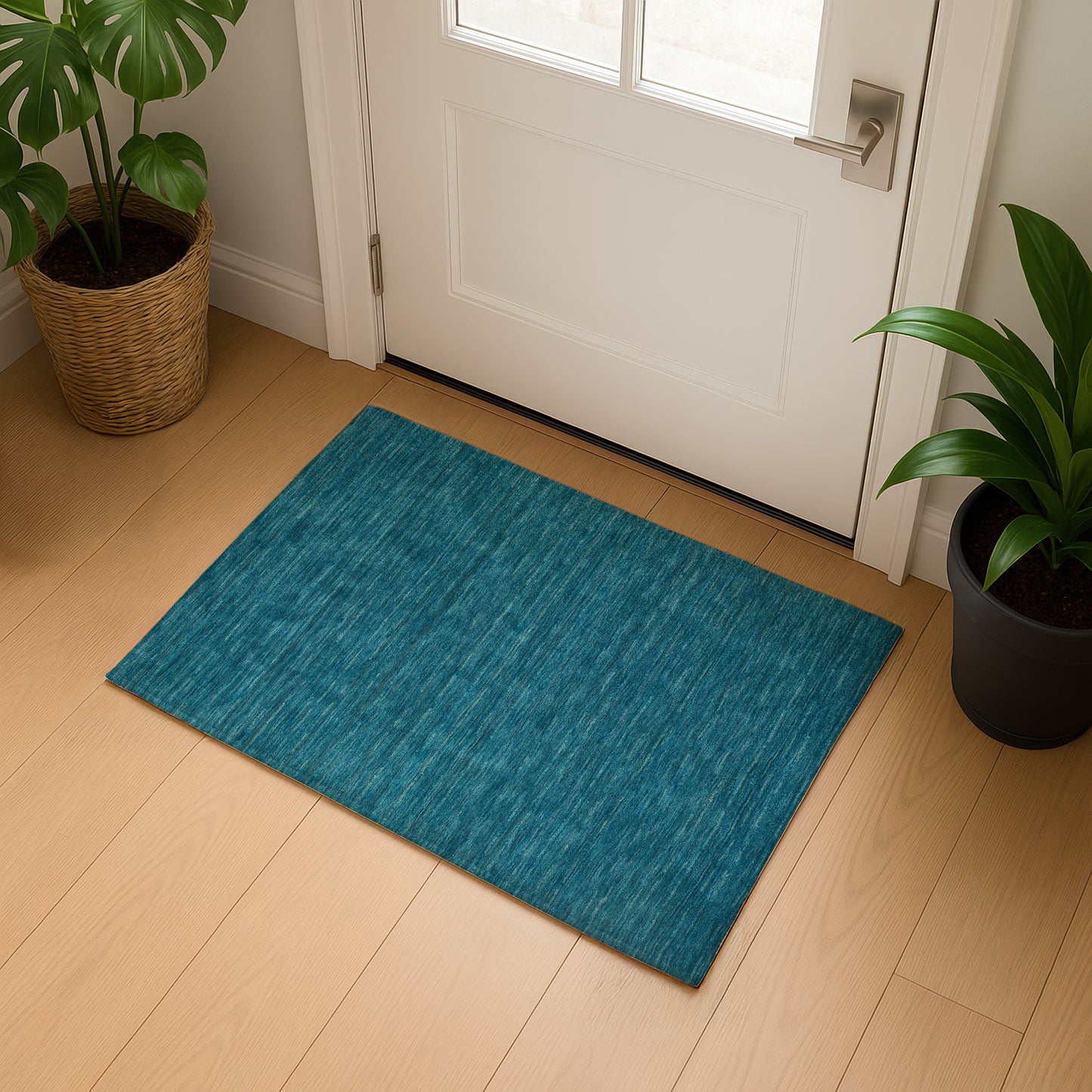 Hand Loomed Rafia RF100 Cobalt - Dalyn Rugs