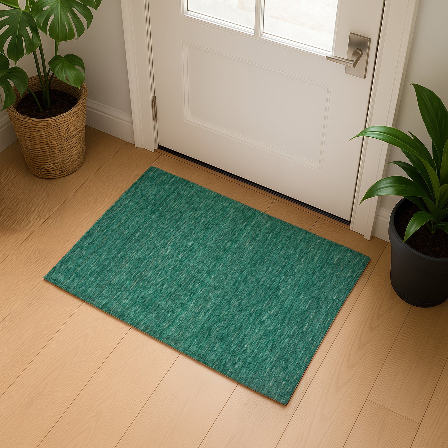 Hand Loomed Rafia RF100 Emerald - Dalyn Rugs
