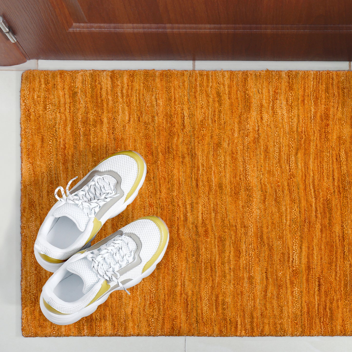 Hand Loomed Rafia RF100 Mandarin - Dalyn Rugs