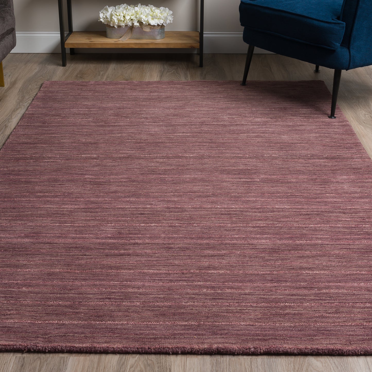 Hand Loomed Rafia RF100 Plum - Dalyn Rugs