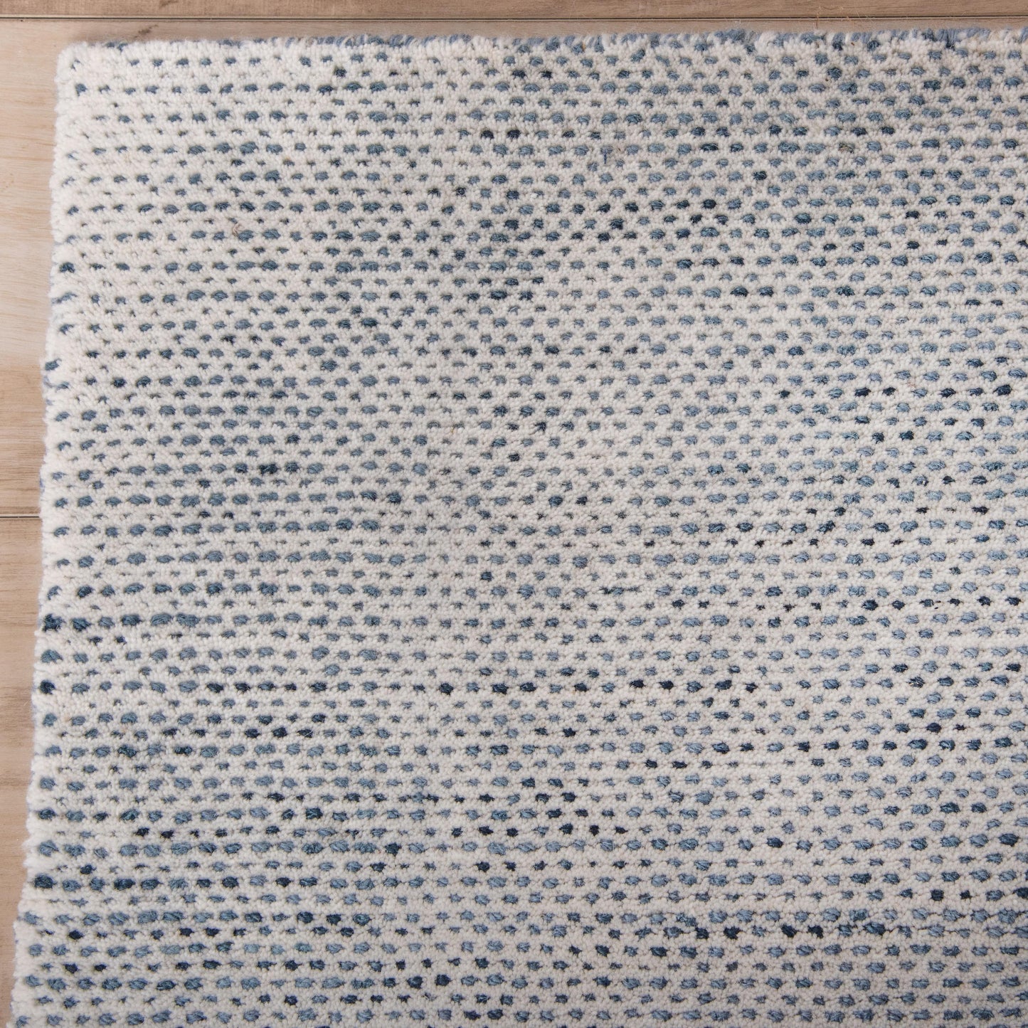 Rumi RMI676 Blue Hand Loomed Rug - Rizzy