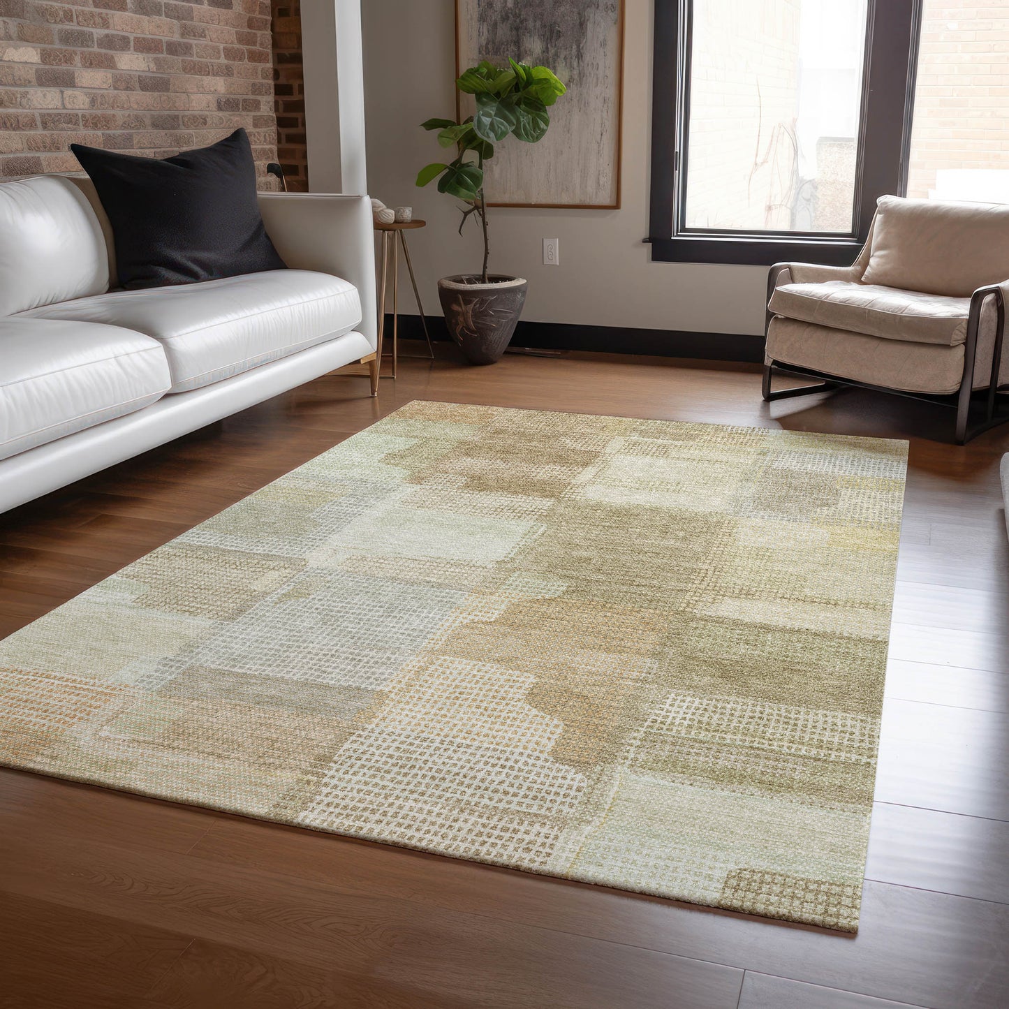 Machine Made Ravenna RN10 Beige - Dalyn Rugs