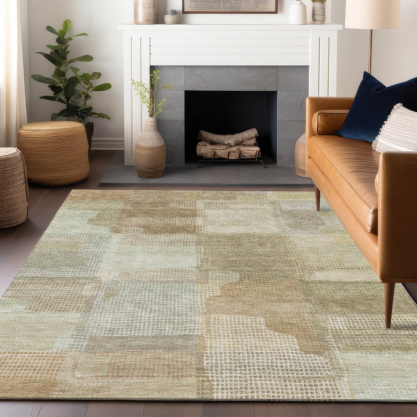 Machine Made Ravenna RN10 Beige - Dalyn Rugs