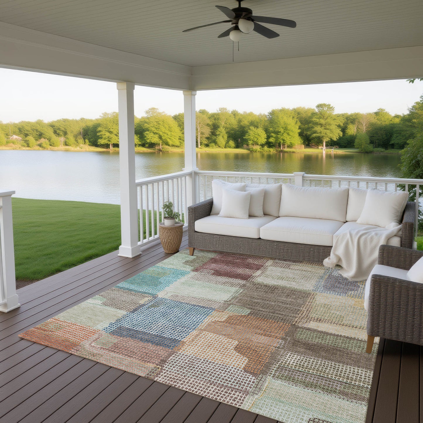 Machine Made Ravenna RN10 Putty - Dalyn Rugs