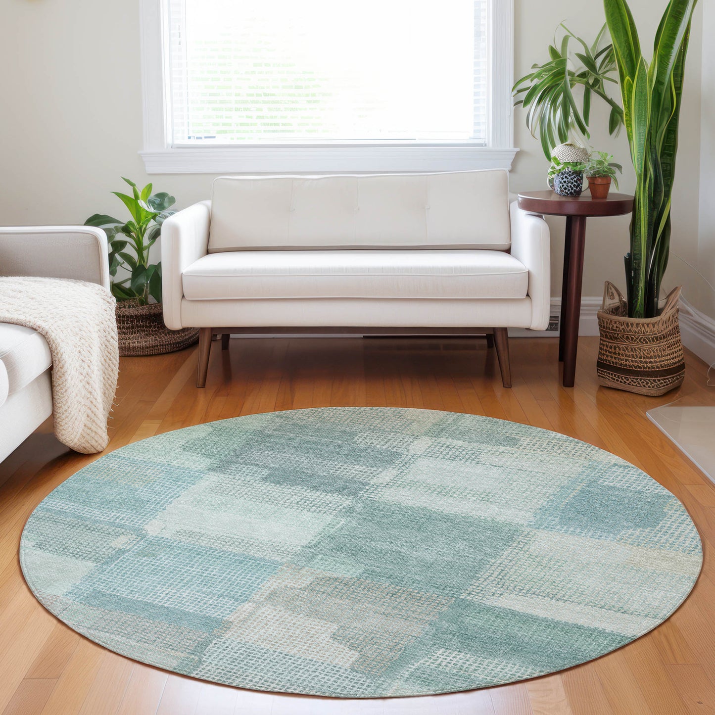 Machine Made Ravenna RN10 Teal - Dalyn Rugs