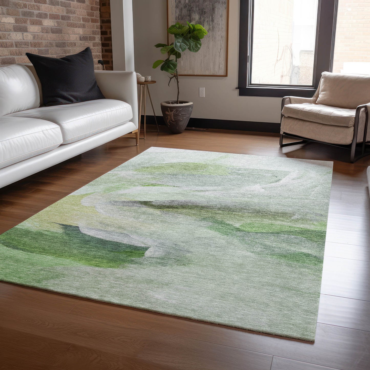 Machine Made Ravenna RN11 Aloe - Dalyn Rugs