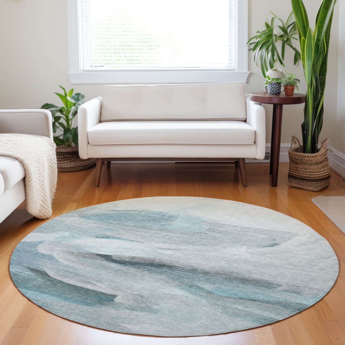Machine Made Ravenna RN11 Teal - Dalyn Rugs