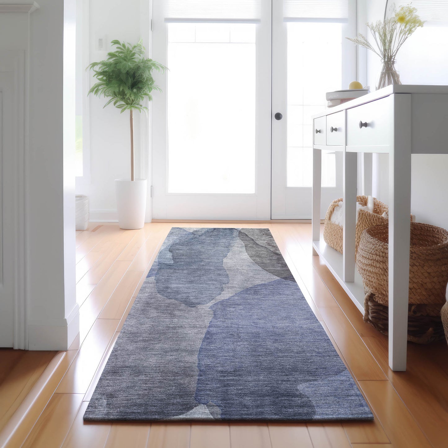 Machine Made Ravenna RN12 Blue - Dalyn Rugs