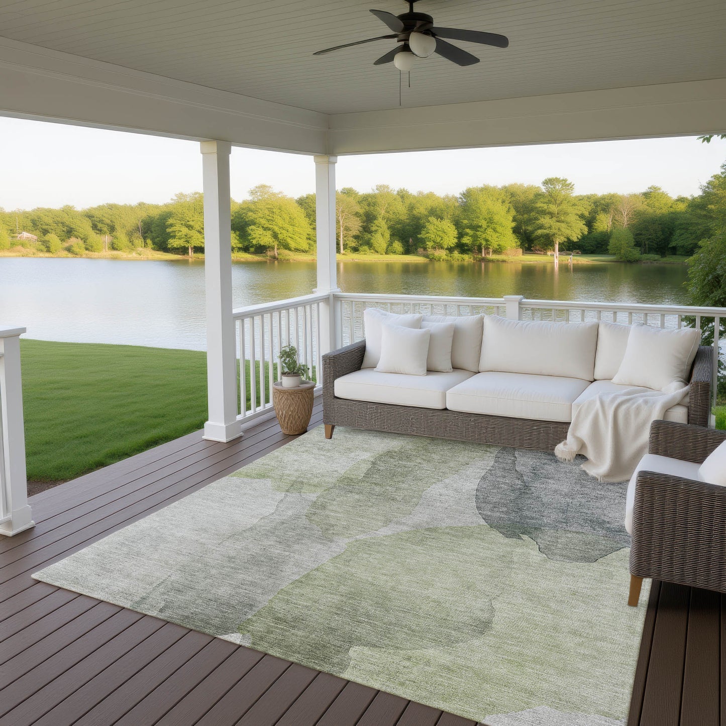 Machine Made Ravenna RN12 Fern - Dalyn Rugs