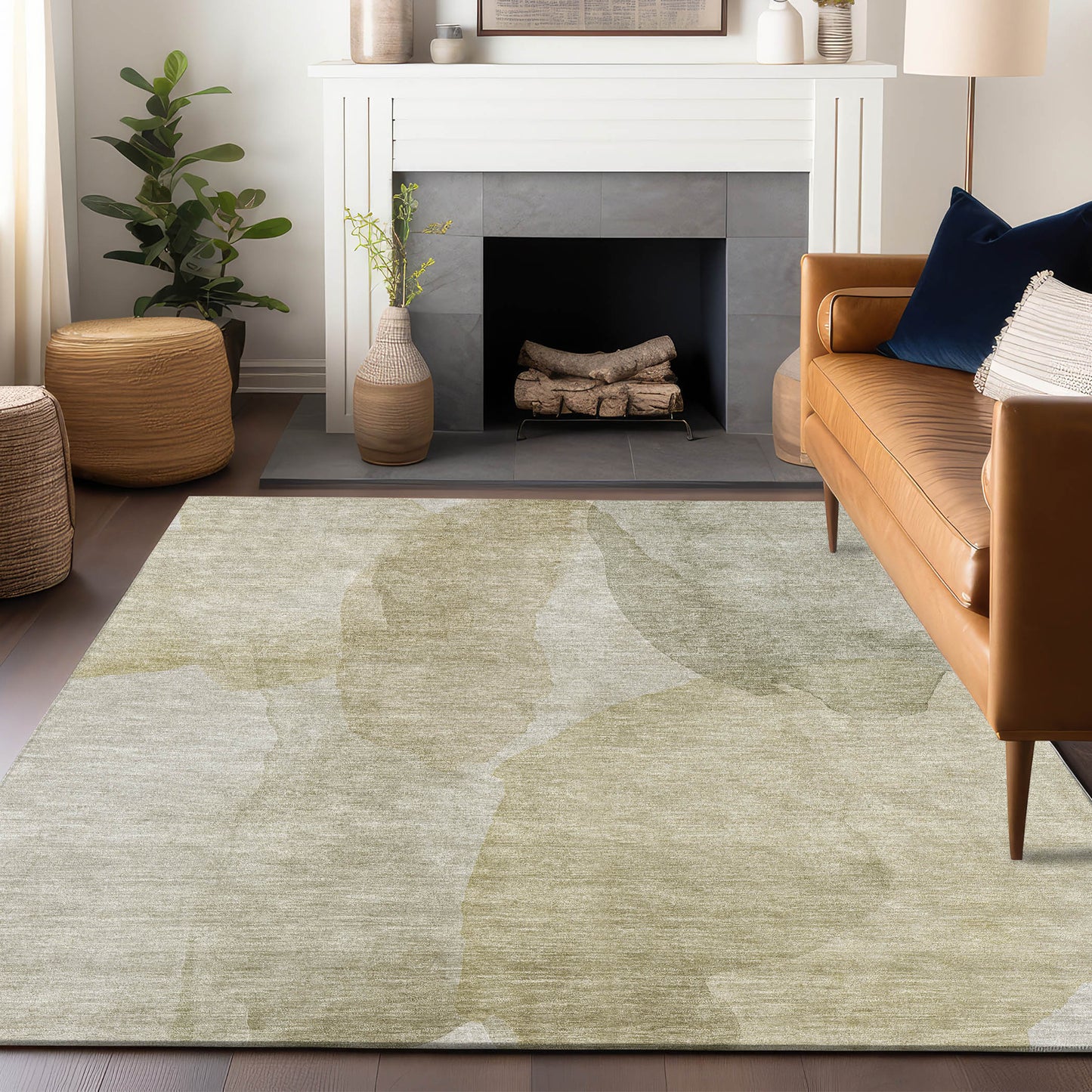 Machine Made Ravenna RN12 Putty - Dalyn Rugs