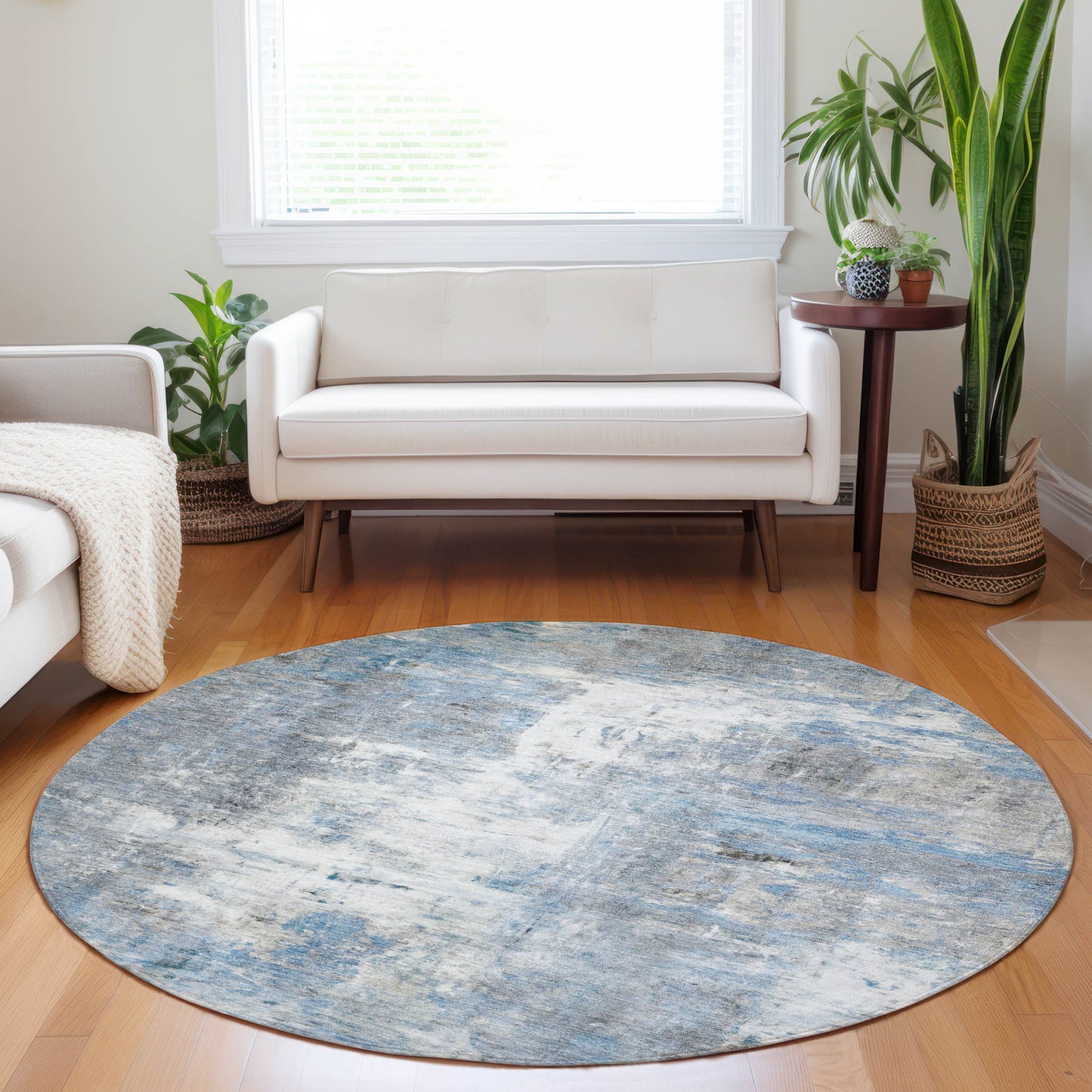 Machine Made Ravenna RN1 Blue - Dalyn Rugs