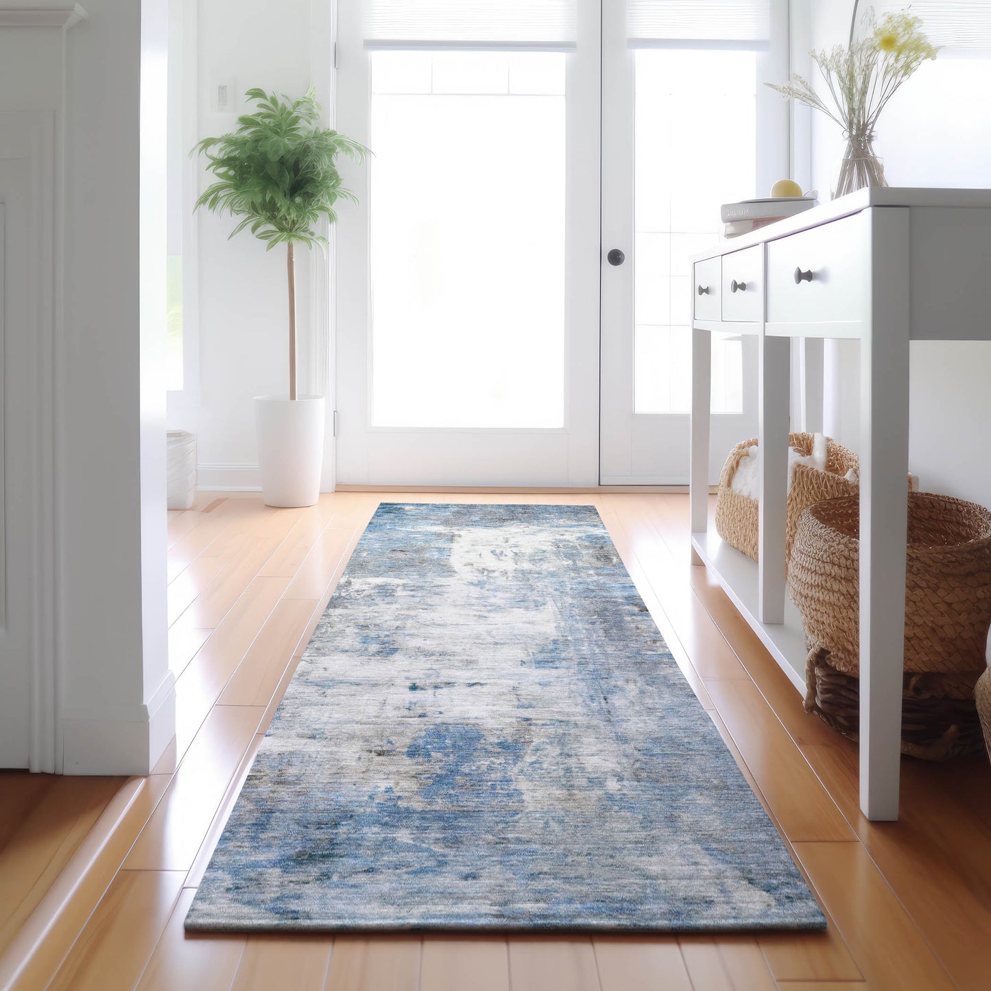 Machine Made Ravenna RN1 Blue - Dalyn Rugs
