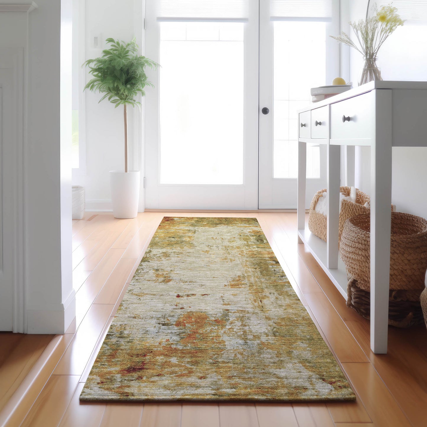 Machine Made Ravenna RN1 Olive - Dalyn Rugs