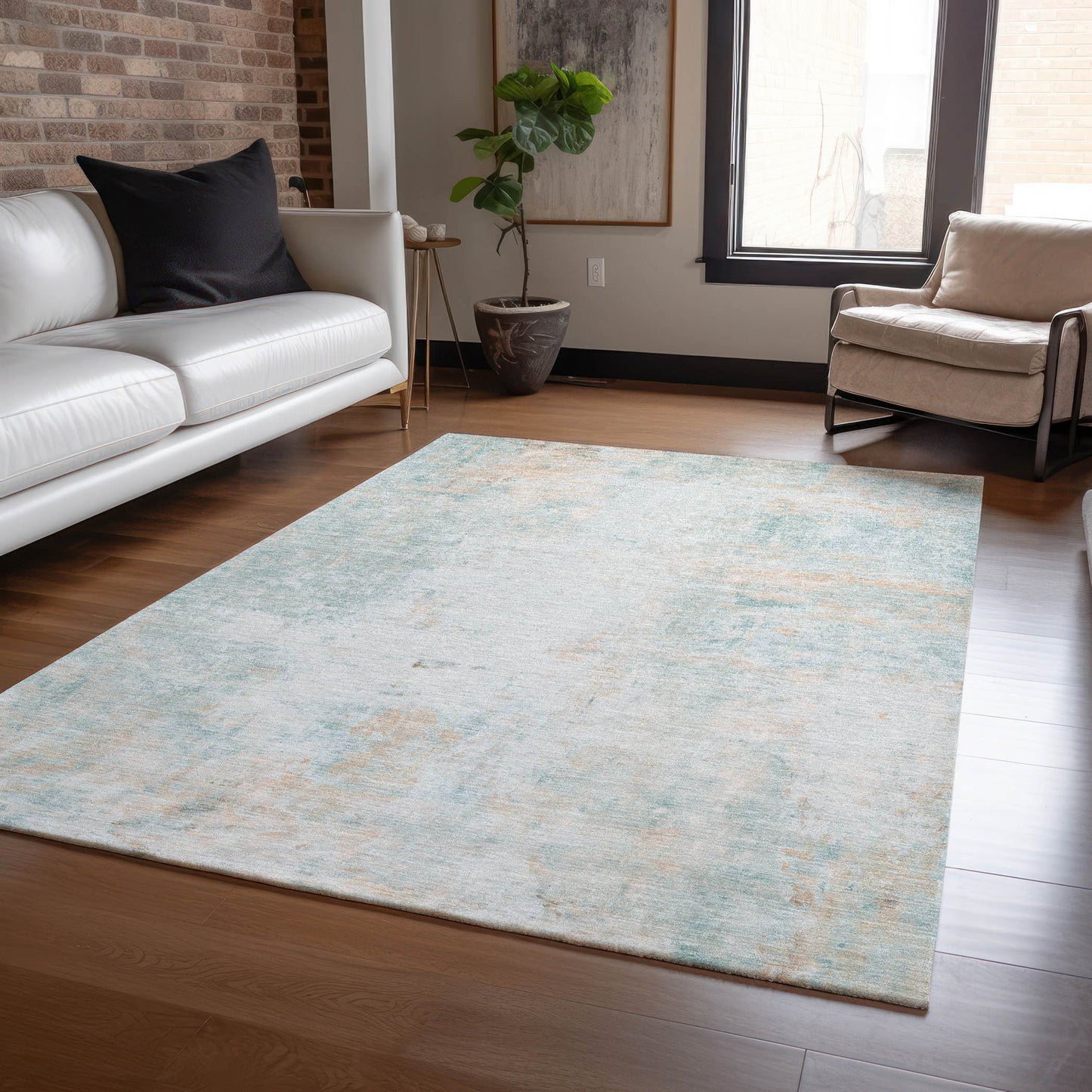 Machine Made Ravenna RN1 Seafoam - Dalyn Rugs