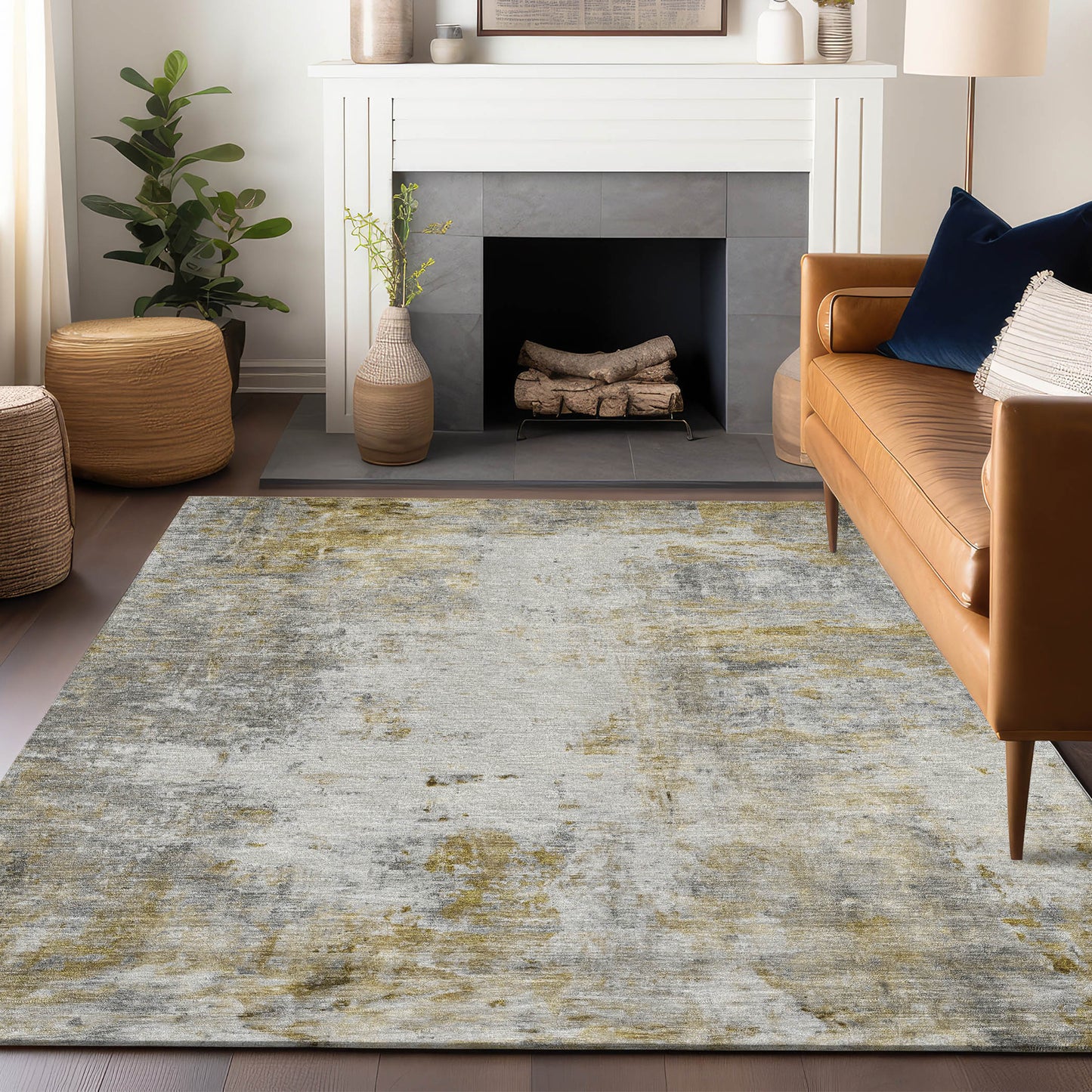 Machine Made Ravenna RN1 Taupe - Dalyn Rugs
