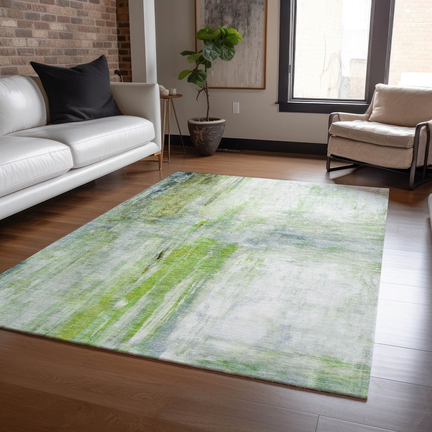 Machine Made Ravenna RN2 Aloe - Dalyn Rugs