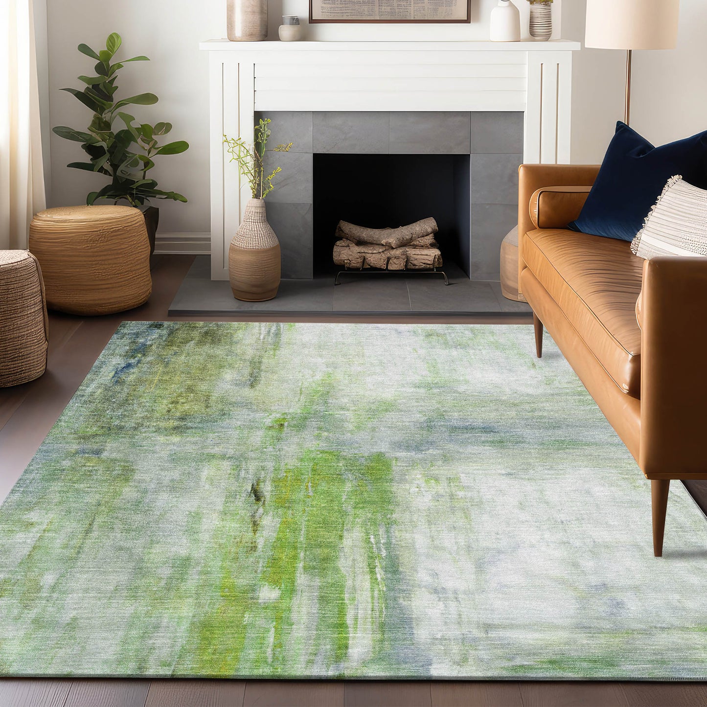 Machine Made Ravenna RN2 Aloe - Dalyn Rugs