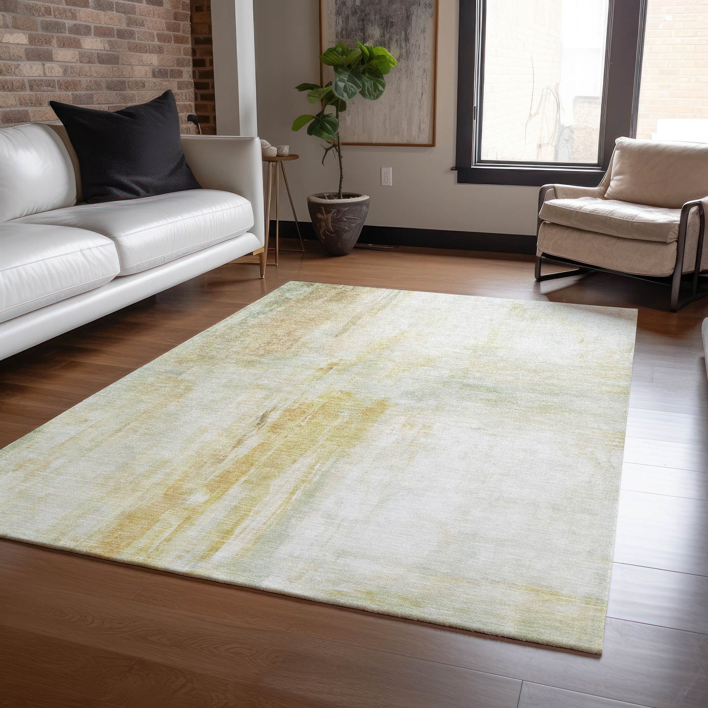 Machine Made Ravenna RN2 Linen - Dalyn Rugs