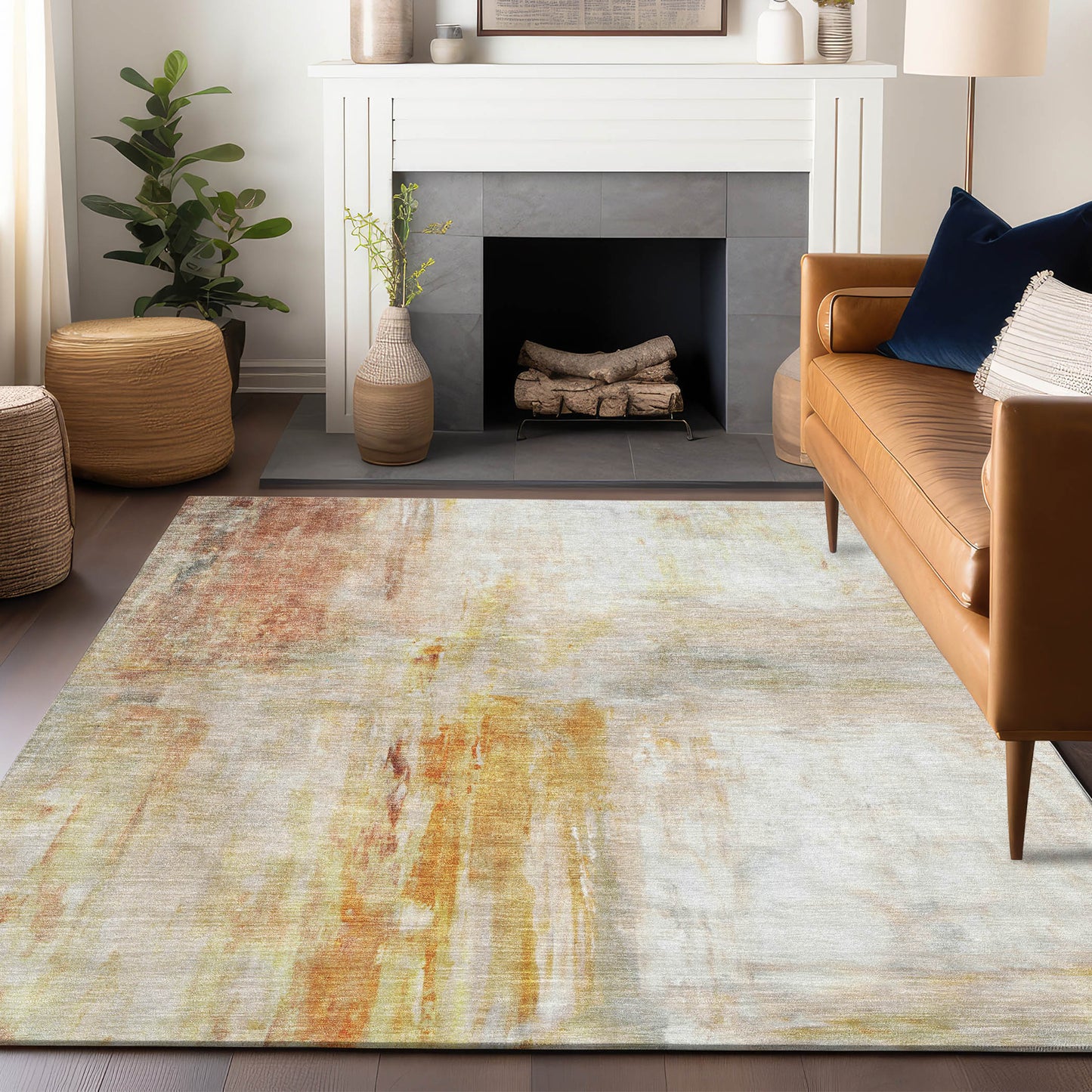 Machine Made Ravenna RN2 Paprika - Dalyn Rugs