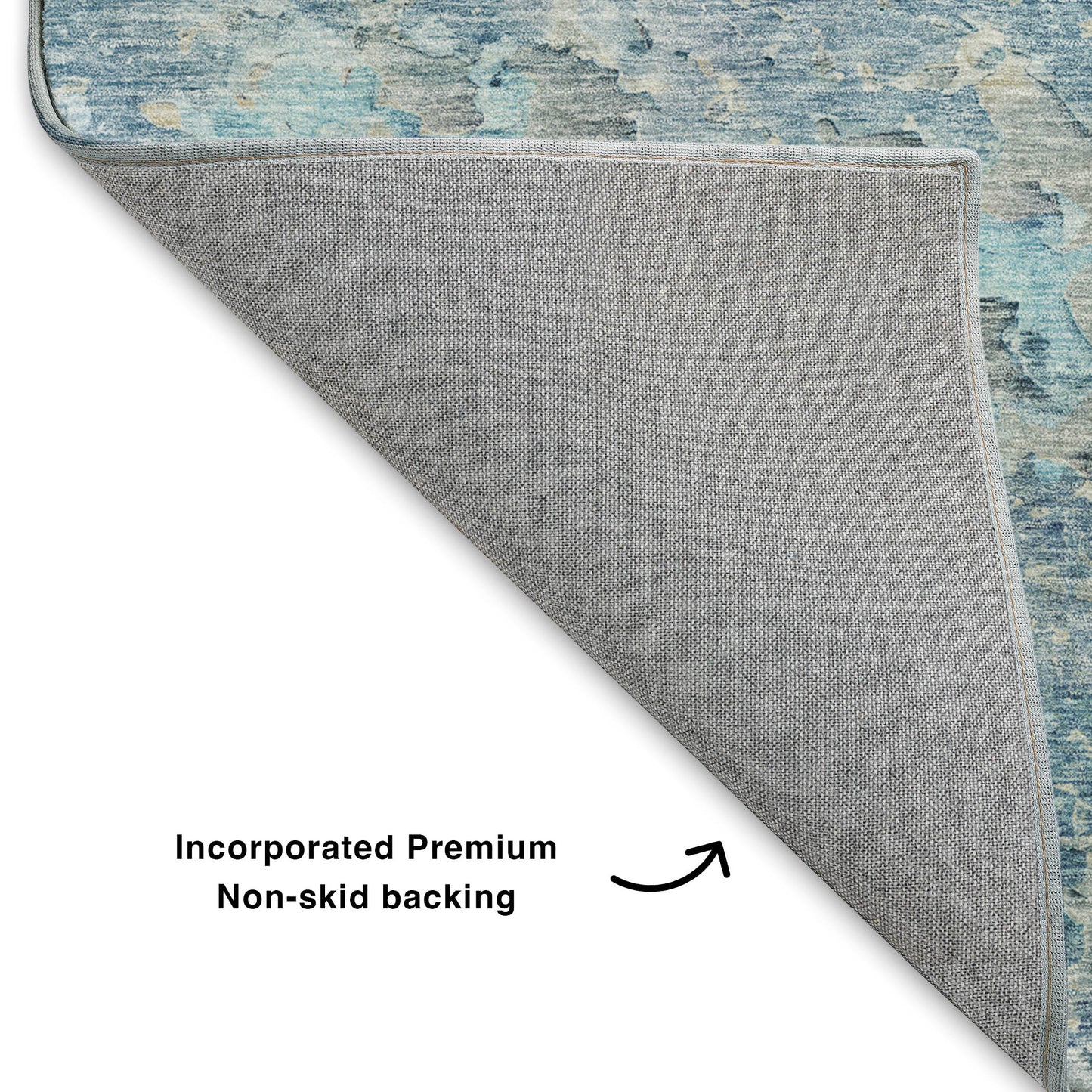 Machine Made Ravenna RN3 Blue - Dalyn Rugs