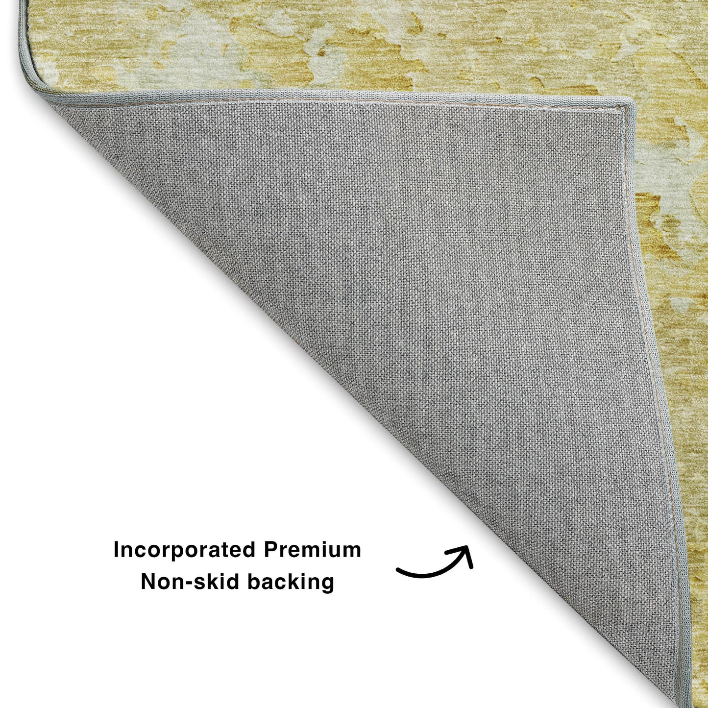 Machine Made Ravenna RN3 Gold - Dalyn Rugs