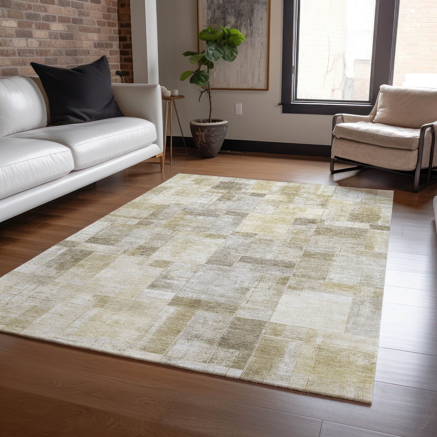 Machine Made Ravenna RN4 Beige - Dalyn Rugs