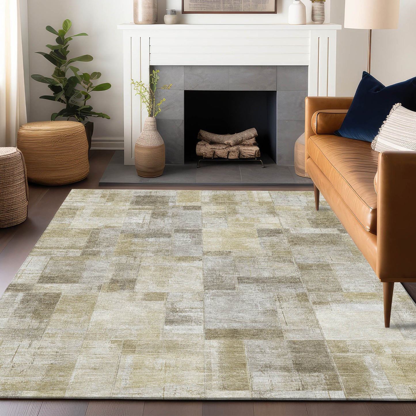 Machine Made Ravenna RN4 Beige - Dalyn Rugs