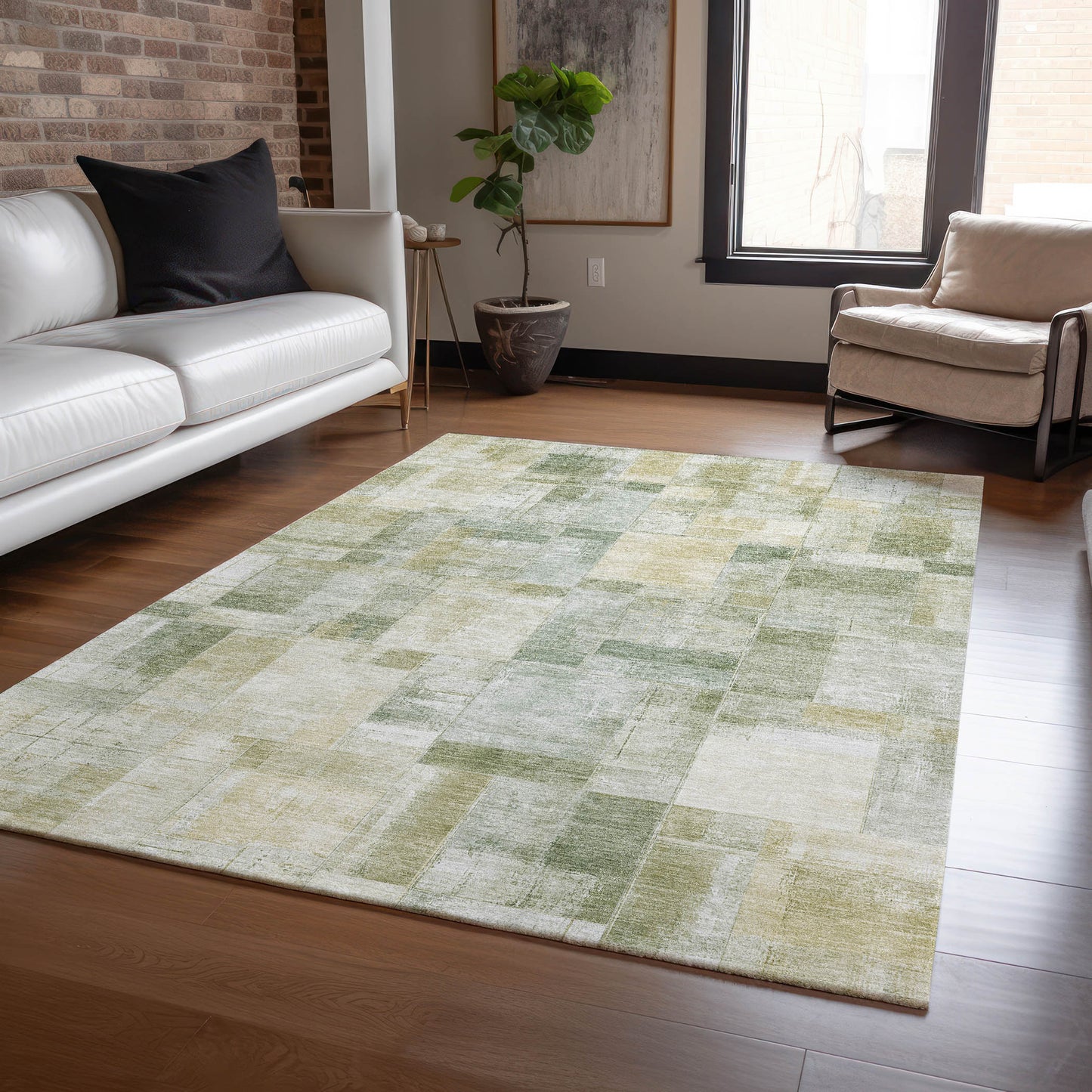 Machine Made Ravenna RN4 Sage - Dalyn Rugs