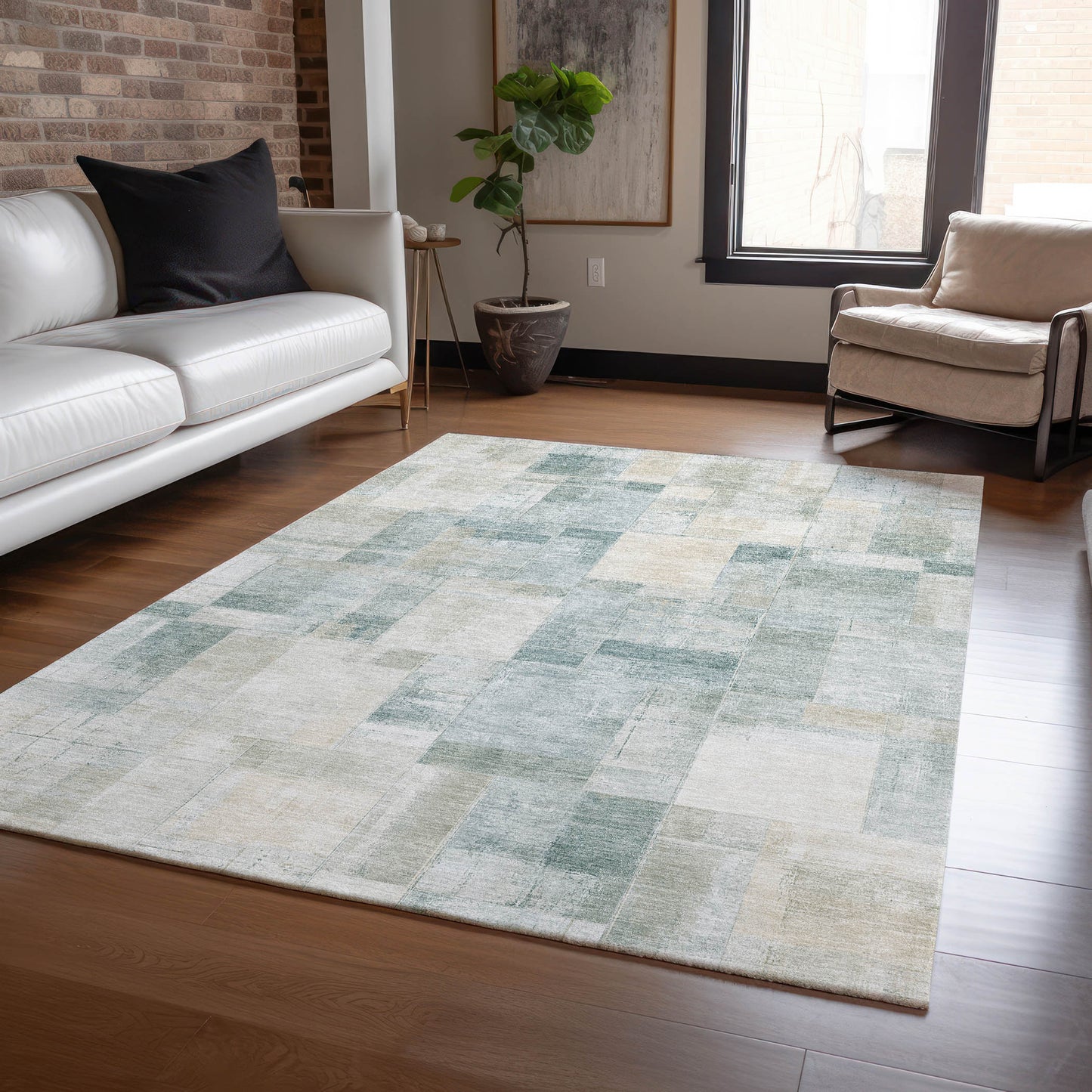 Machine Made Ravenna RN4 Seafoam - Dalyn Rugs