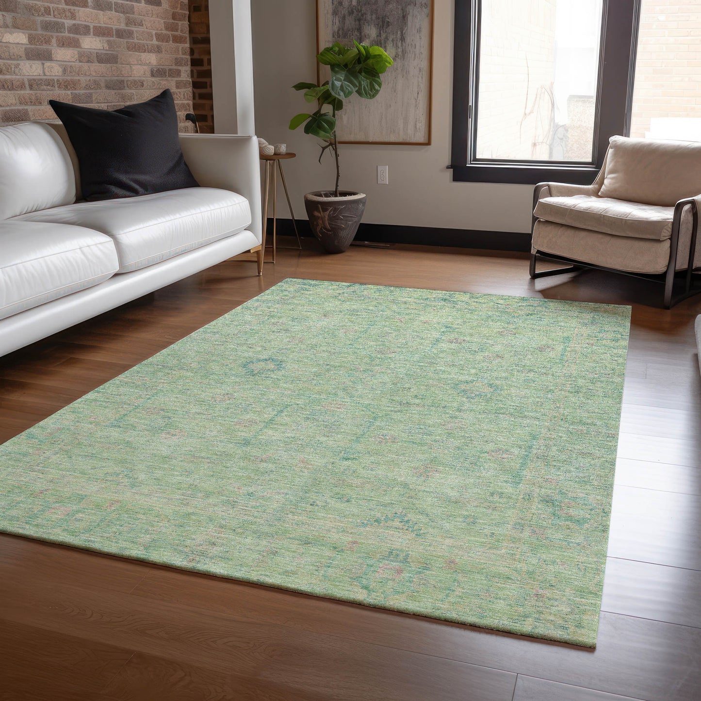 Machine Made Ravenna RN5 Seafoam - Dalyn Rugs