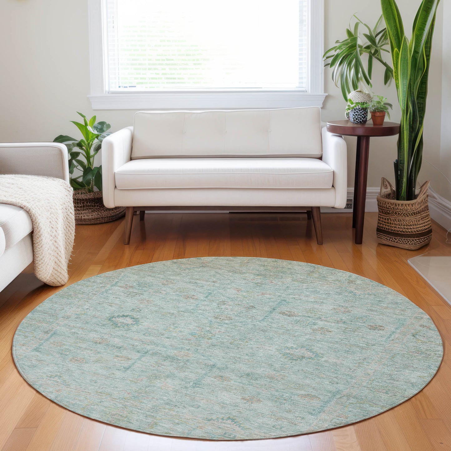 Machine Made Ravenna RN5 Sky - Dalyn Rugs